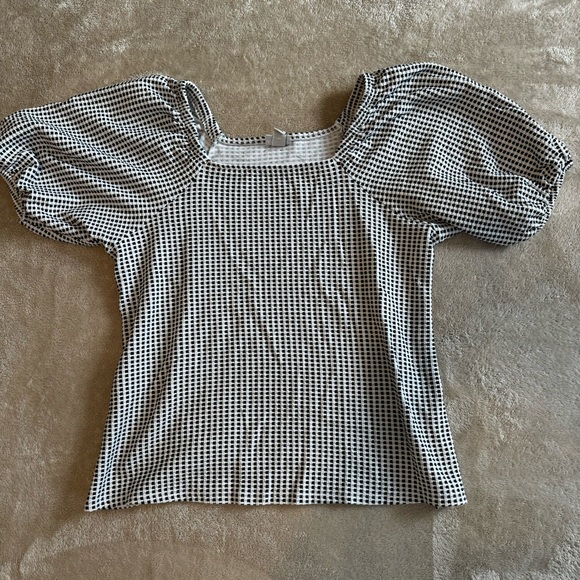 Ava & Viv  Puff Sleeved Shirt - Picture 1 of 10